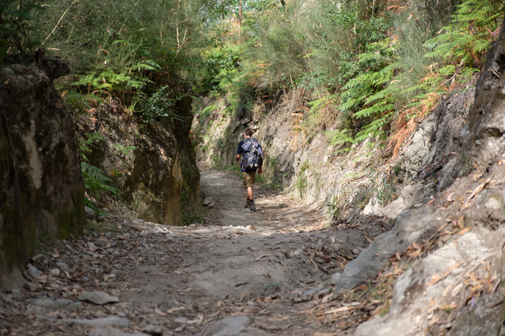 Camino de Santiago por la zona portuguesa