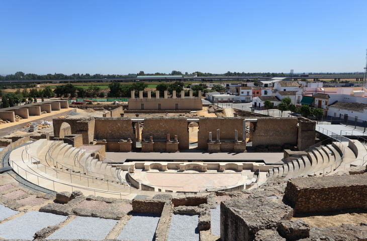 Anfiteatros romanos en España Anfiteatros romanos en España