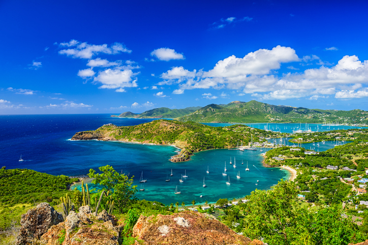 Antillas Menores, todos sus países e islas